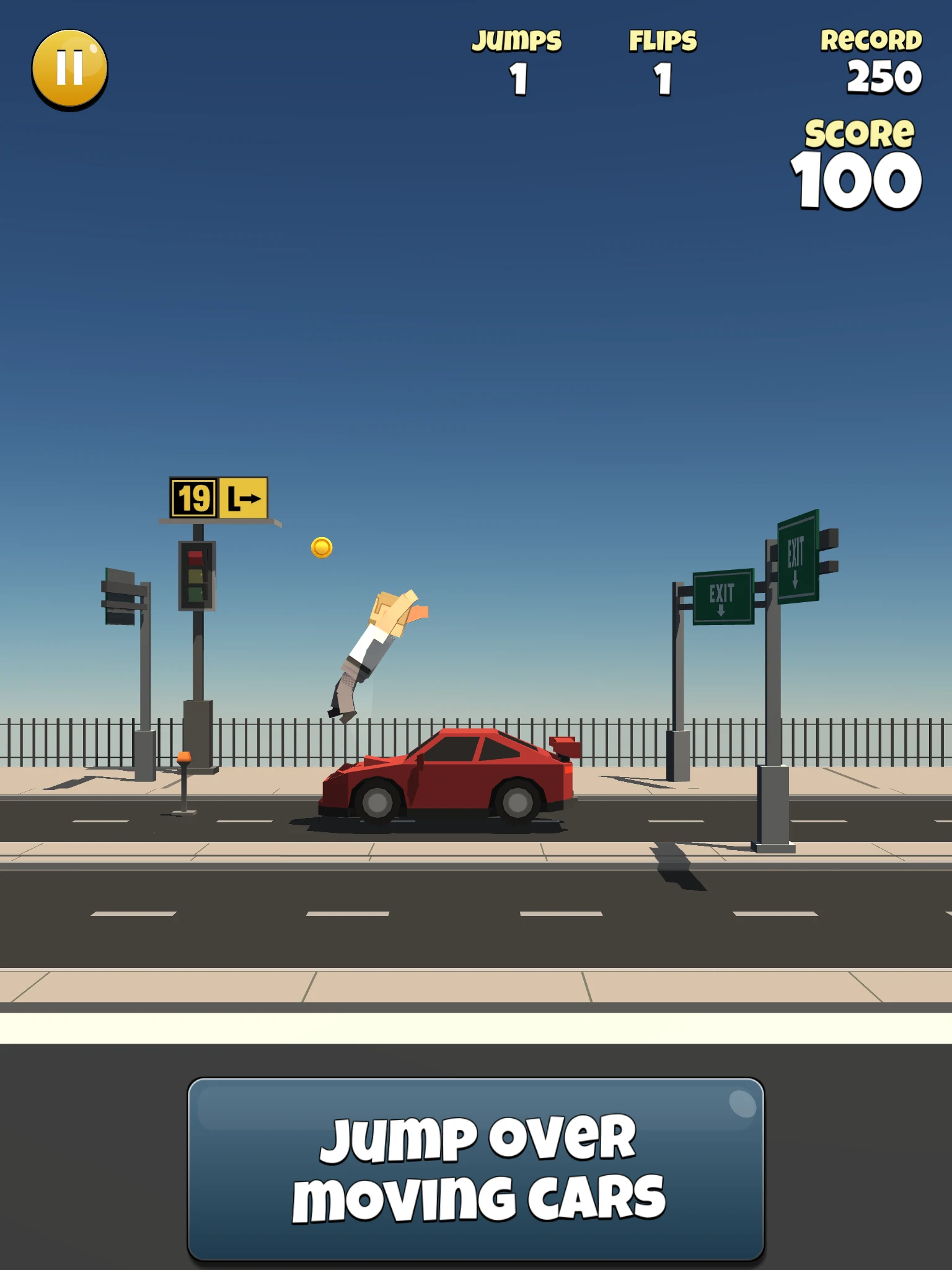 Backflipper: Flip city & space screenshot