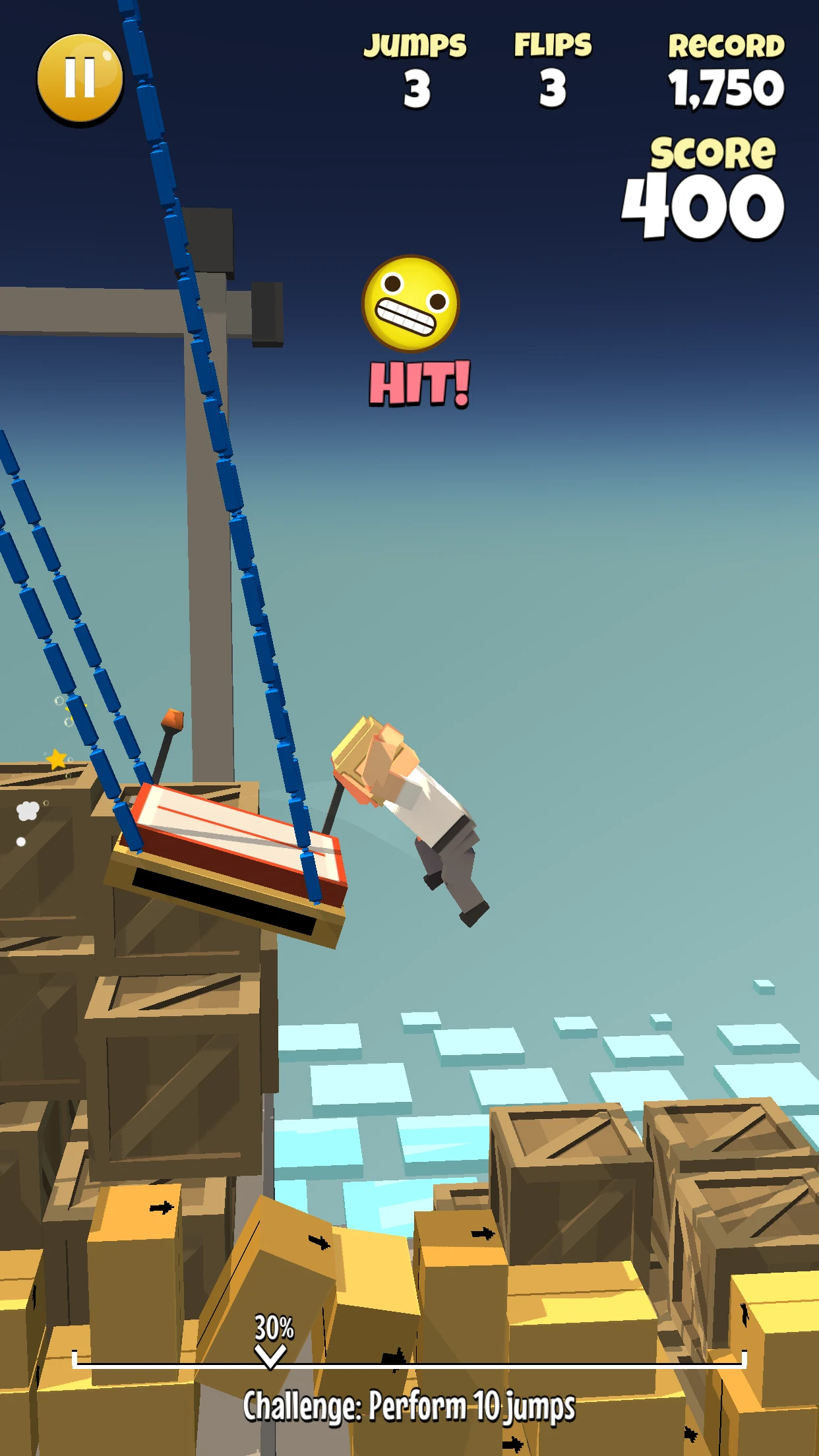 Backflipper: Flip city & space screenshot