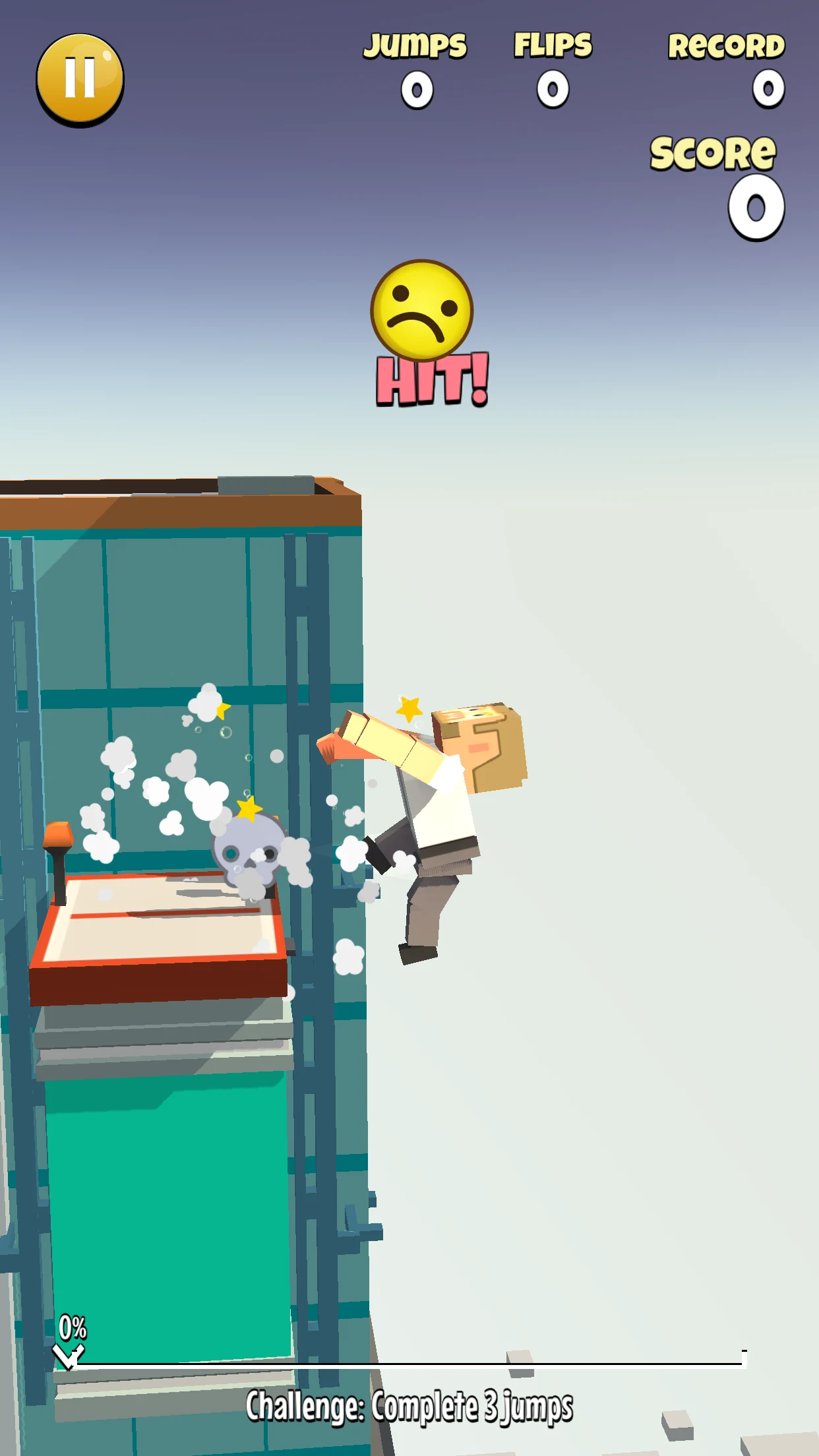 Backflipper: Flip city & space screenshot