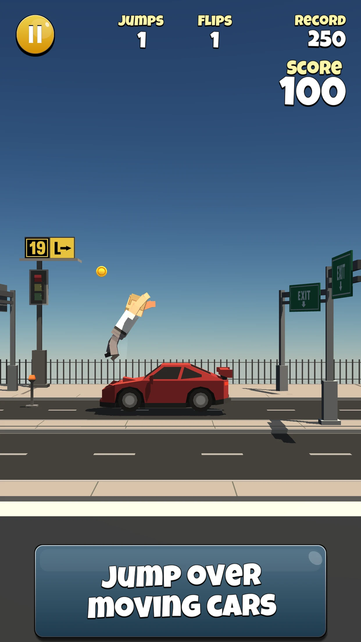 Backflipper: Flip city & space screenshot